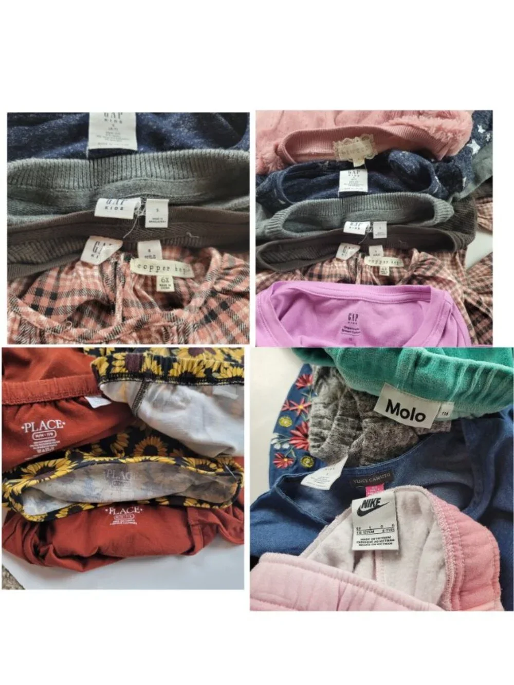 Girls Clothes Lot Size 6 6X 14 Pc Nike Gap Kids Vince Camuto Molo Fall Bundle